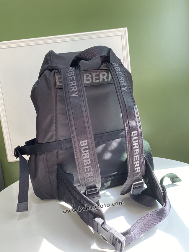 Burberry專門店新款雙肩包 巴寶莉黑色男士後背包 yxb1176